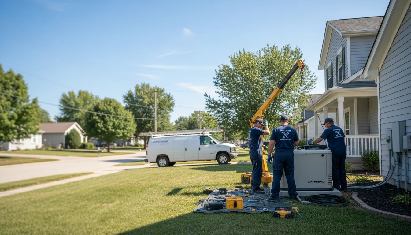 Generator Installation in Countyline, OK near me